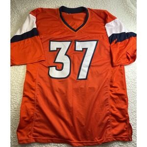 Denver Broncos #37 Audric Estime Sewn On Jersey XL